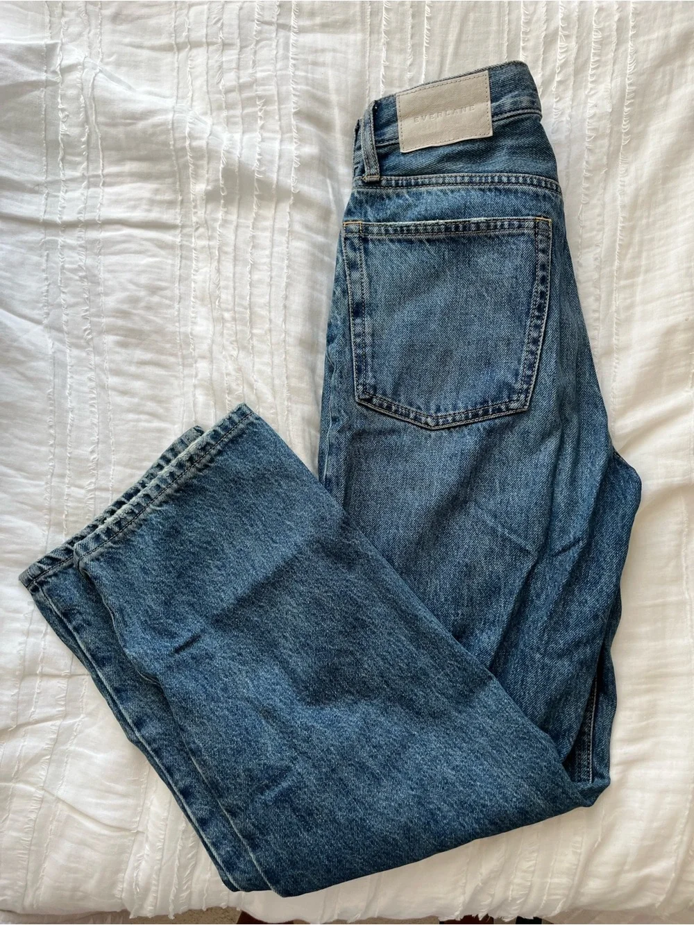 Everlane Light Blue Women’s Straight-Leg Jeans